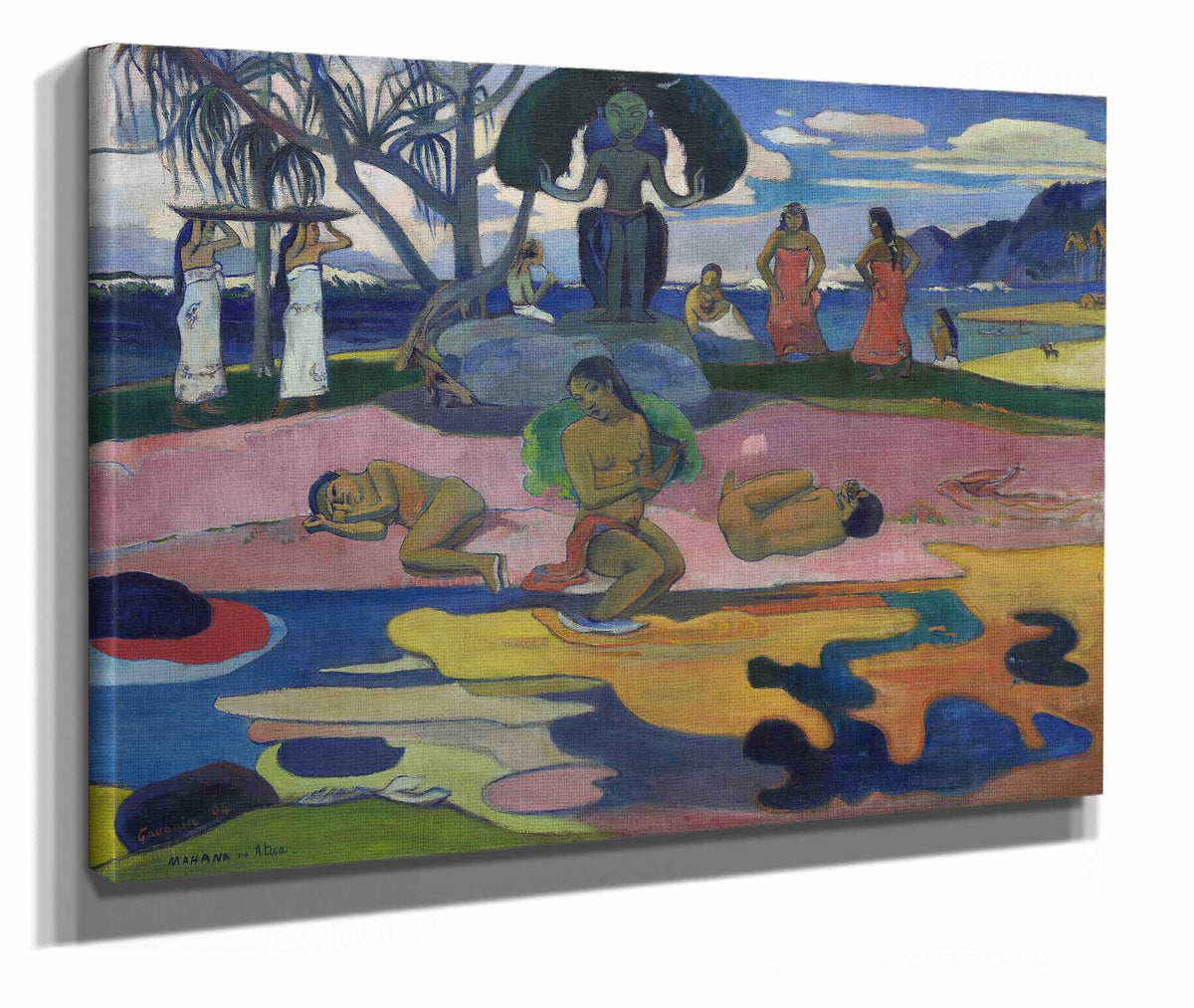 Mahana No Atua Day Of The God by Paul Gauguin