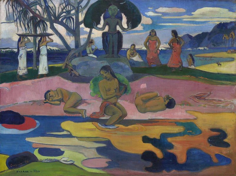 Mahana No Atua Day Of The God by Paul Gauguin