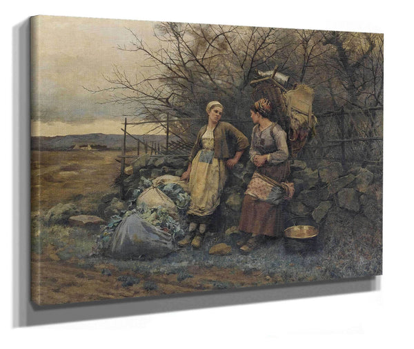 Maidens Waiting by Daniel Ridgway Knight