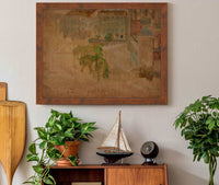 Main Market Square In Krakow Fragment Of A Street by Olga Boznanska