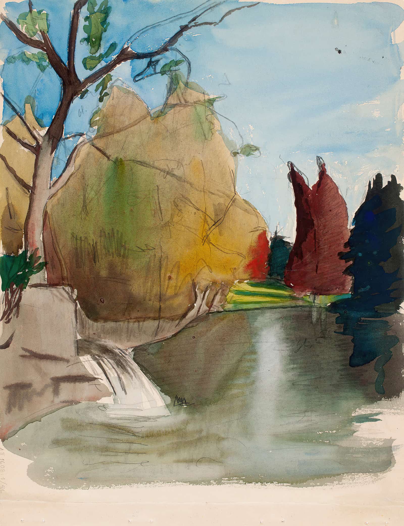 Maisema by Magnus Enckell
