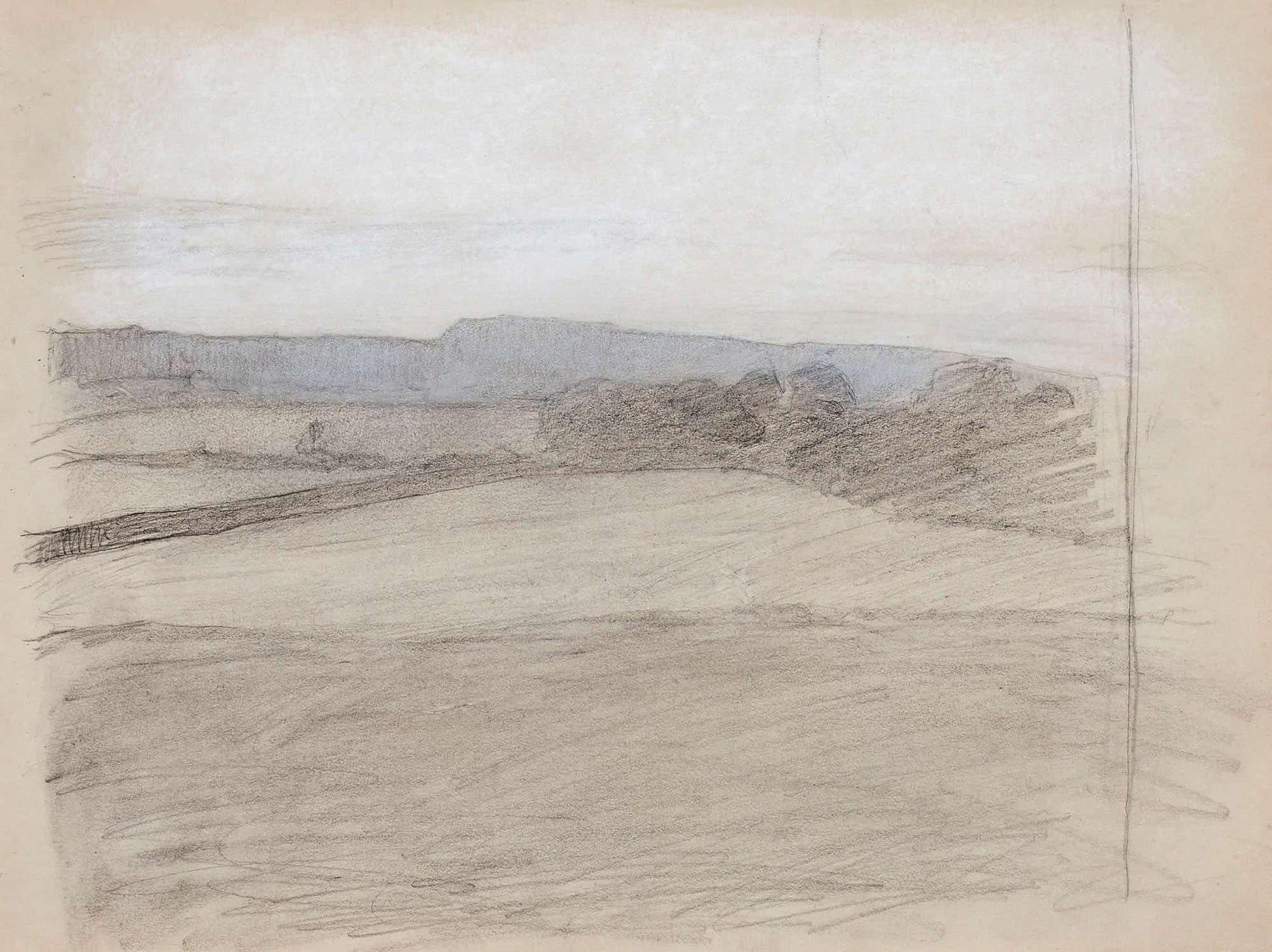 Maisemaluonnos by Magnus Enckell