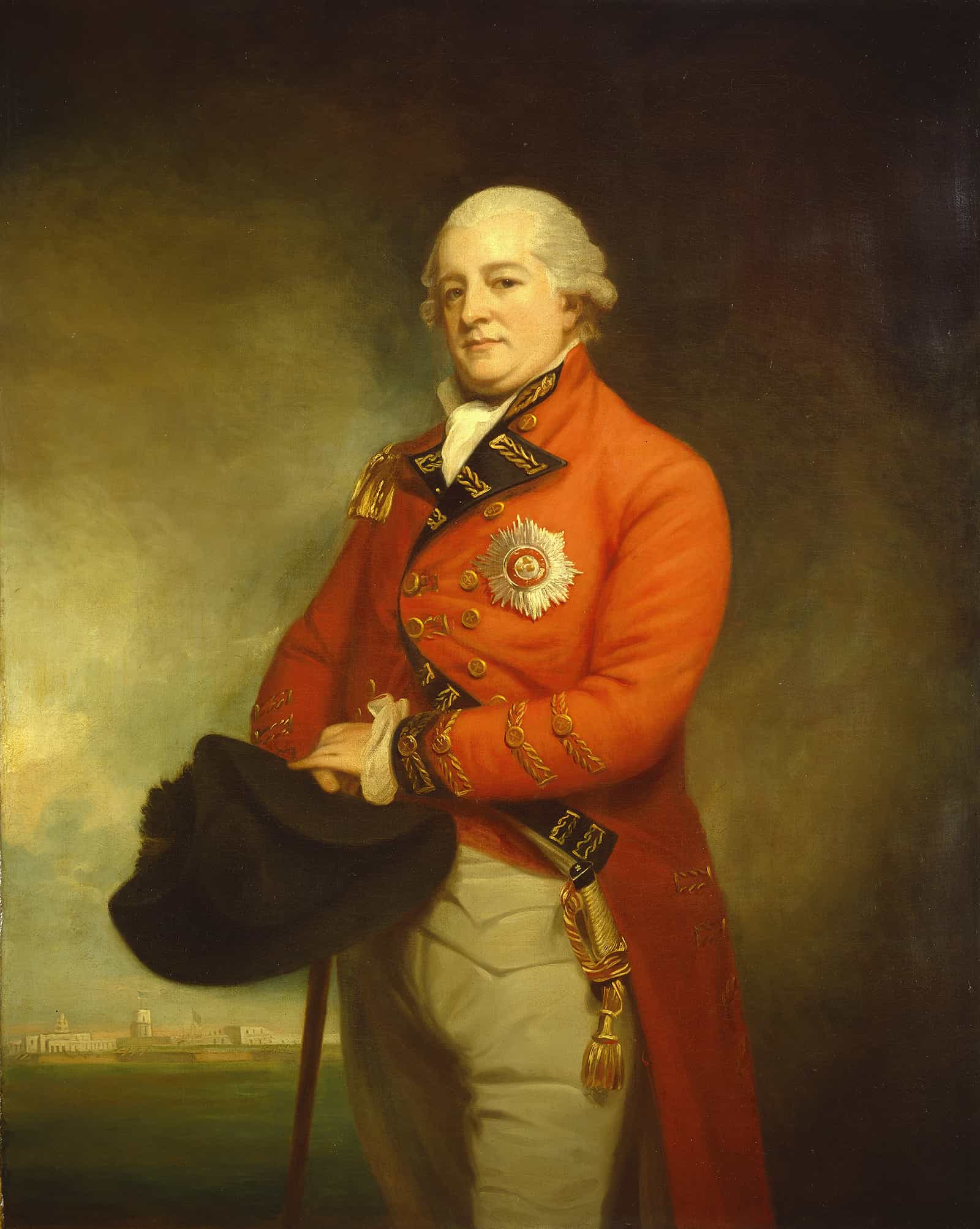Major General Sir Archibald Campbell by George Romney