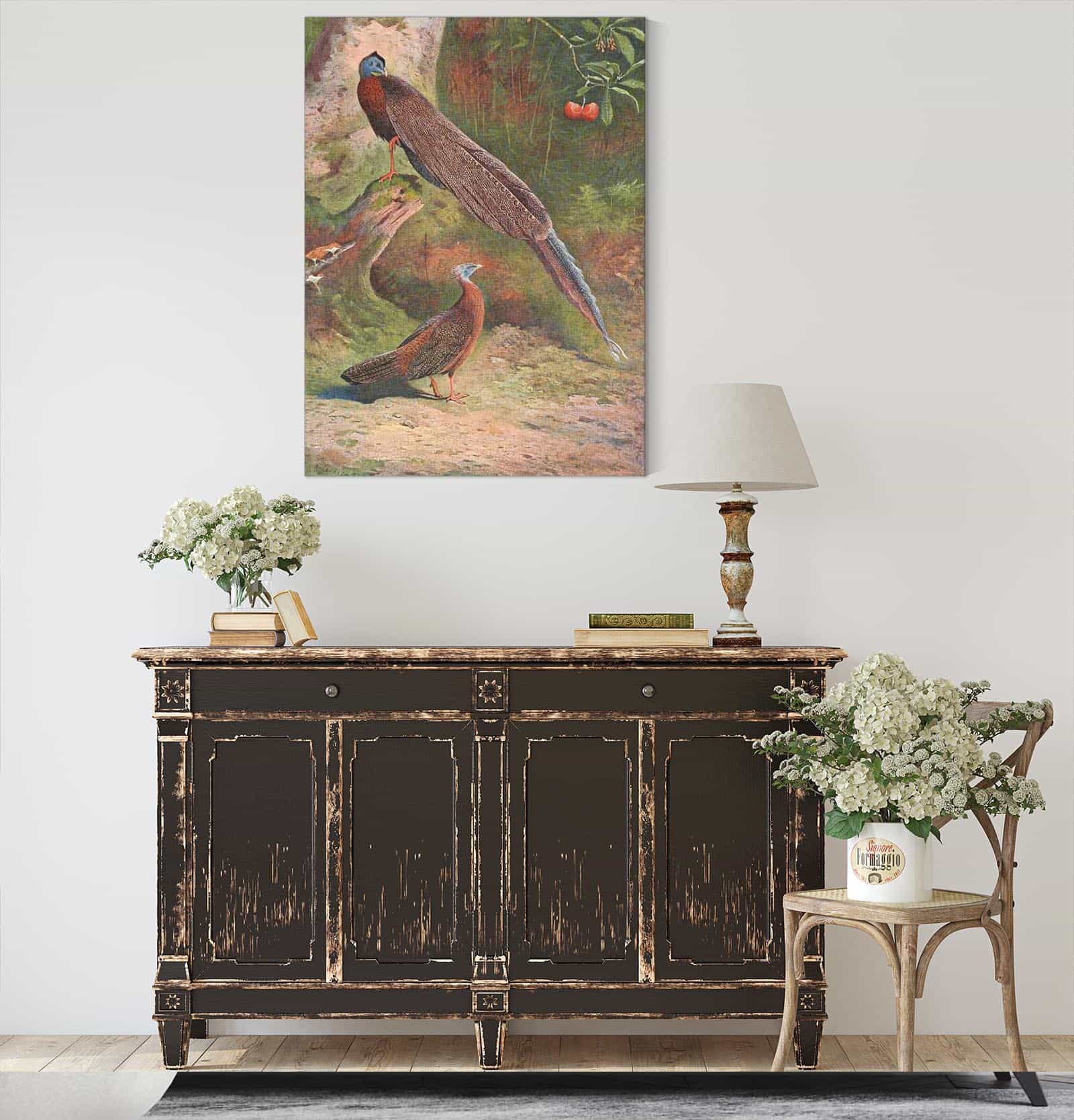 Malay Argus Pheasant by Archibald Thorburn