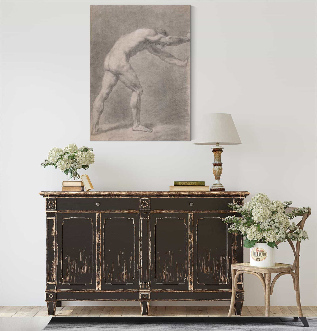 Male Nude by John Constable