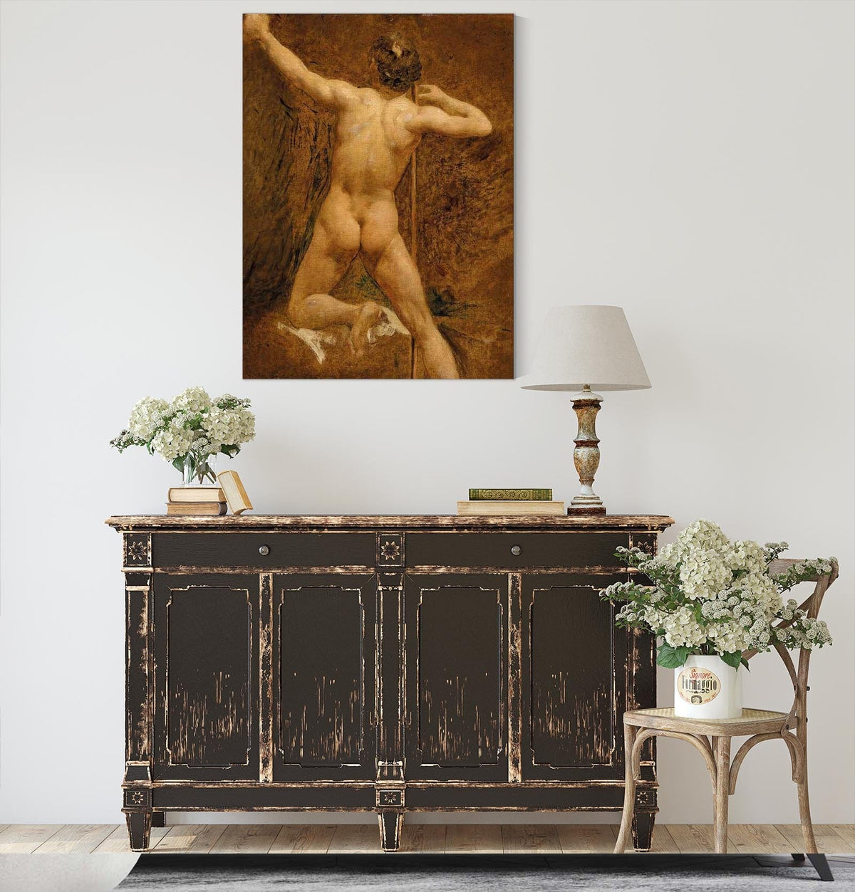 Male Nude by William Etty