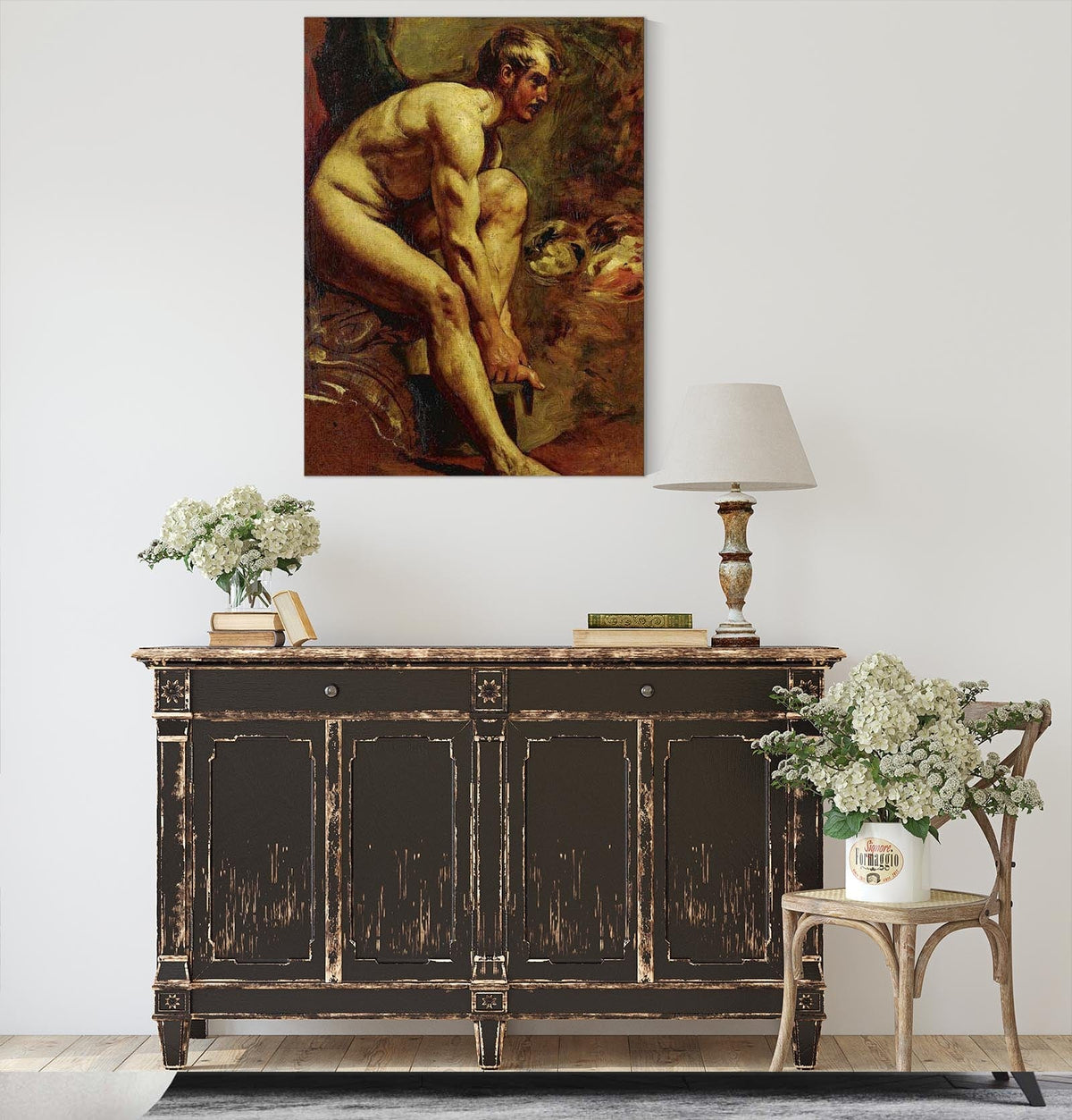 Male Nude by William Etty