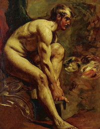 Male Nude by William Etty