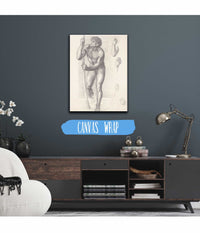 Male Nude Study For St Christopher by Sir Edward Coley Burne Jones