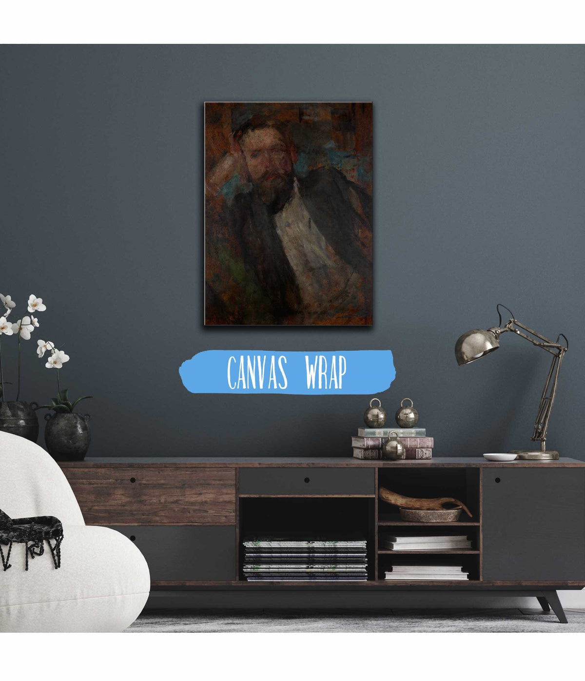 Male Portrait by Olga Boznanska