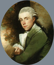 Man In A Green Coat   by Gilbert Stuart
