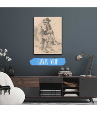 Man Seated On A Bank by George Morland