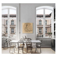 Man Sitting Half Naked by Ladislav Mednyanszky