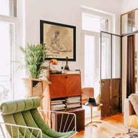 Man Sitting Half Naked by Ladislav Mednyanszky