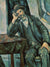 Man Smoking A Pipe 1 By Paul Cezanne