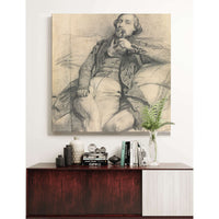 Man Smoking S by Ernest Meissonier