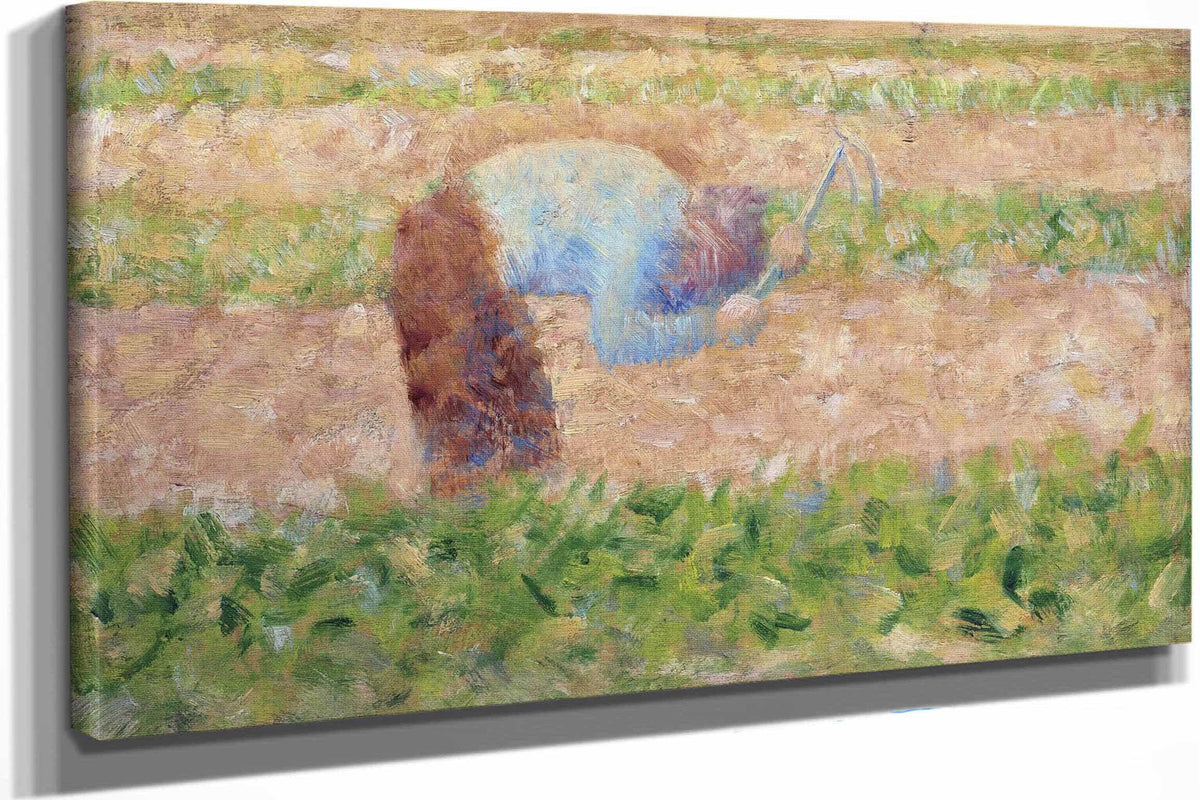 Man With A Hoe by Georges Seurat