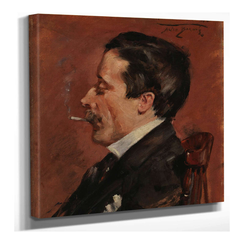 Man With Cigarette by Alice Pike Barney