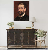 Man With Monocle by Alice Pike Barney