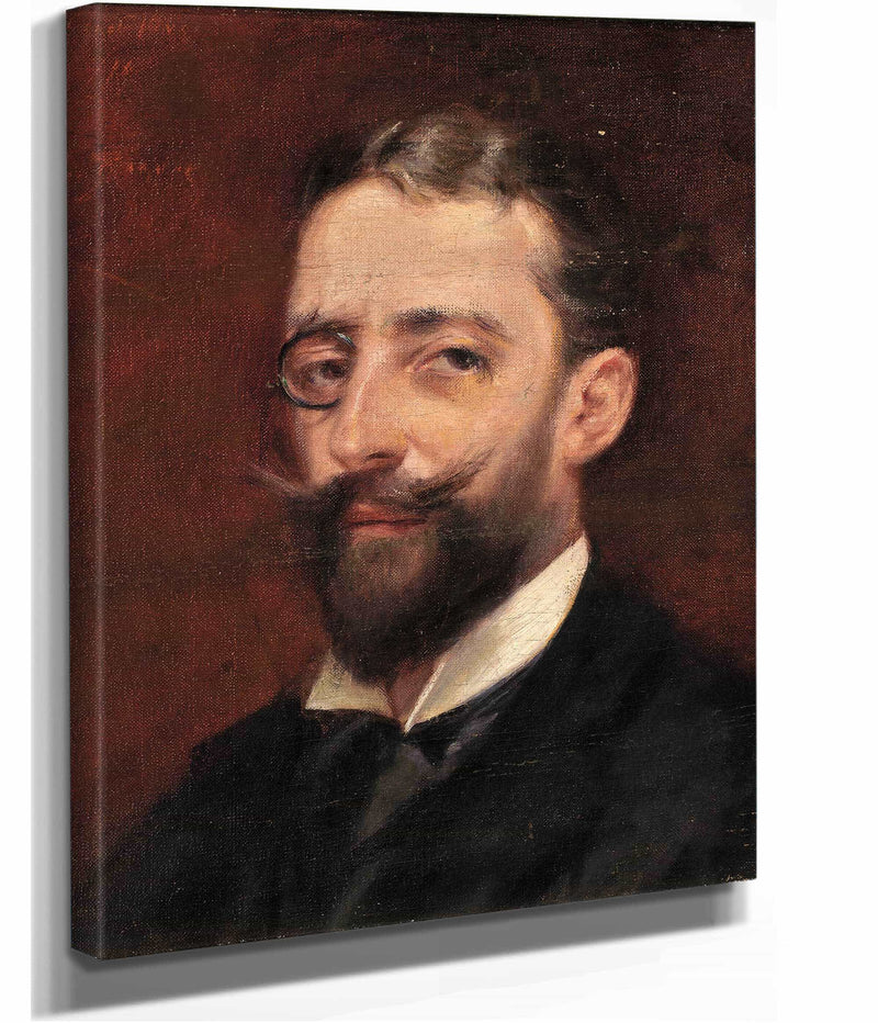 Man With Monocle by Alice Pike Barney