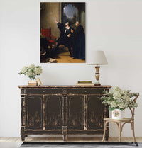 Manfreds Sterbestunde by Johann Peter Krafft