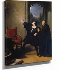 Manfreds Sterbestunde by Johann Peter Krafft