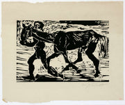 Mann Und Pferd by Lovis Corinth