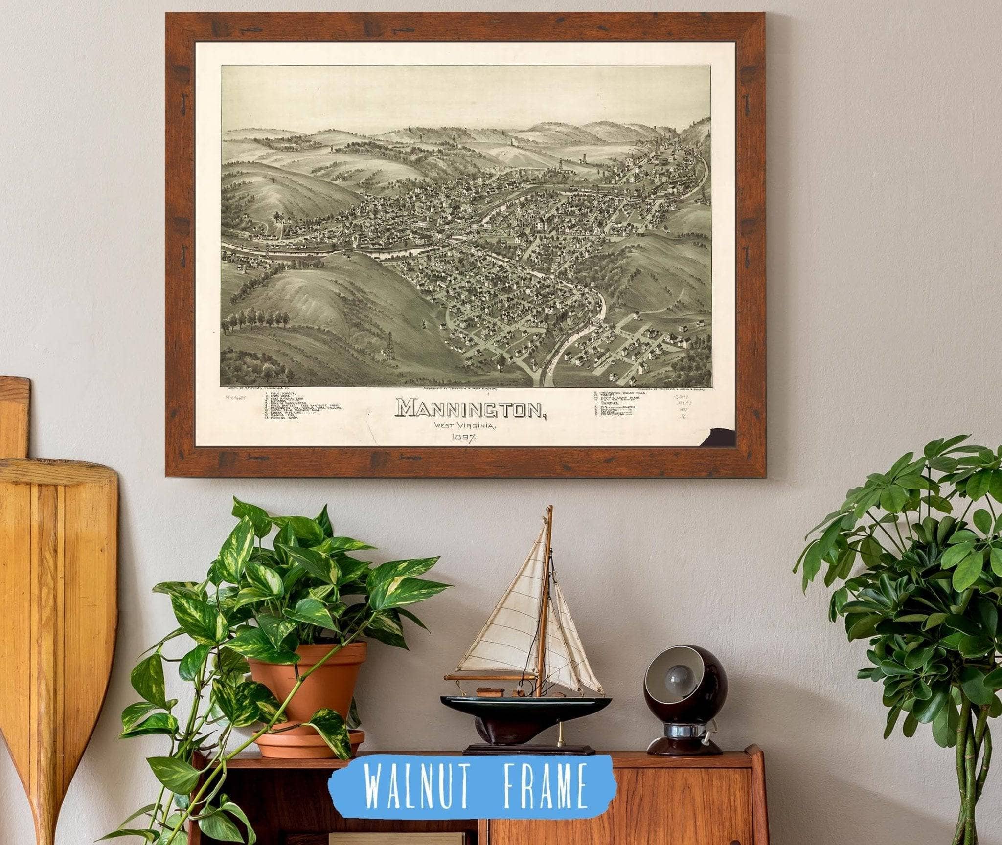 Mannington West Virginia 1897 State of West Virginia