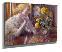 Marechal Niel Roses by Childe Hassam