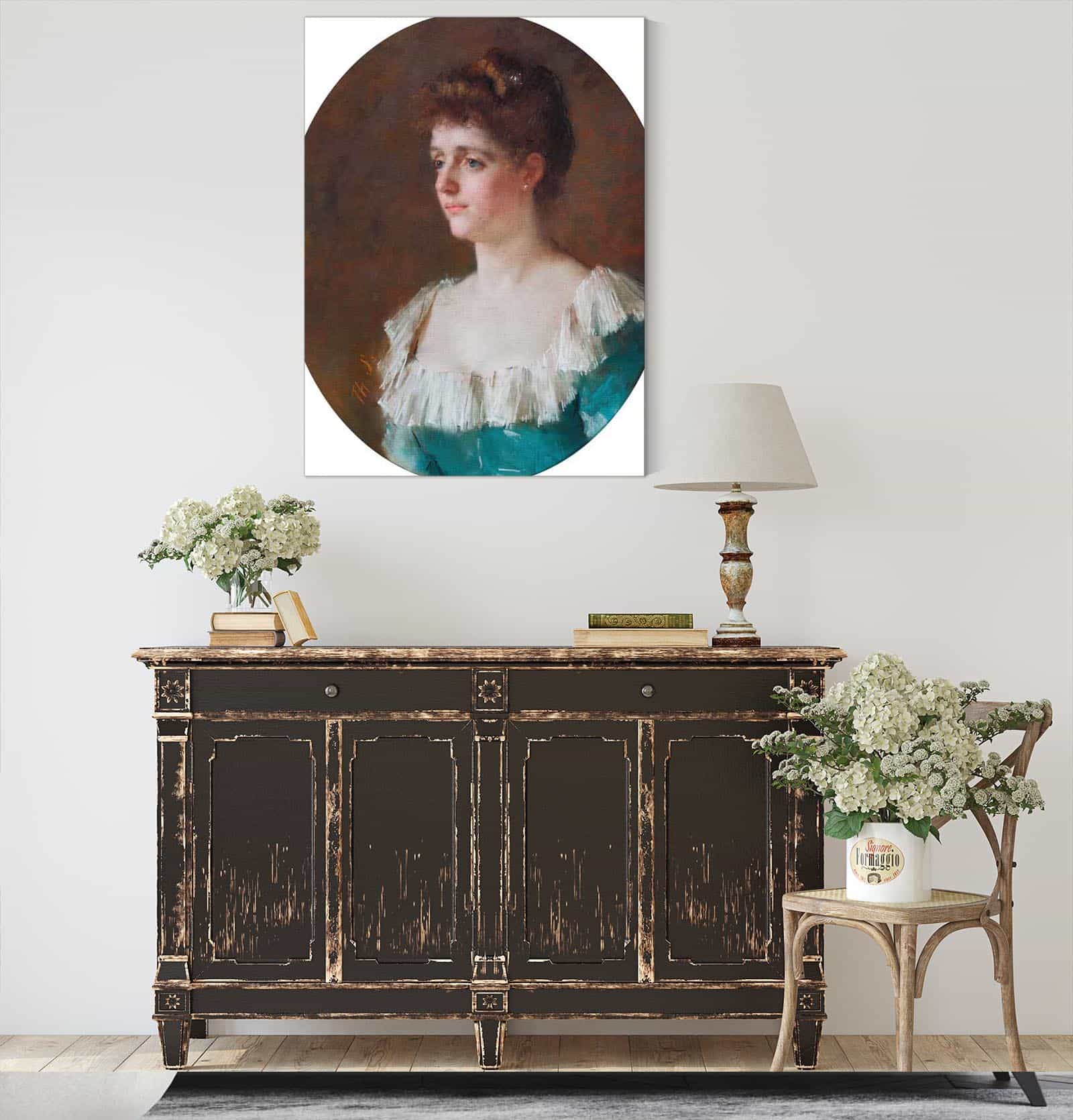 Maria Cornelia Schimmelpenninck Van Der Oye  by Therese Schwartze
