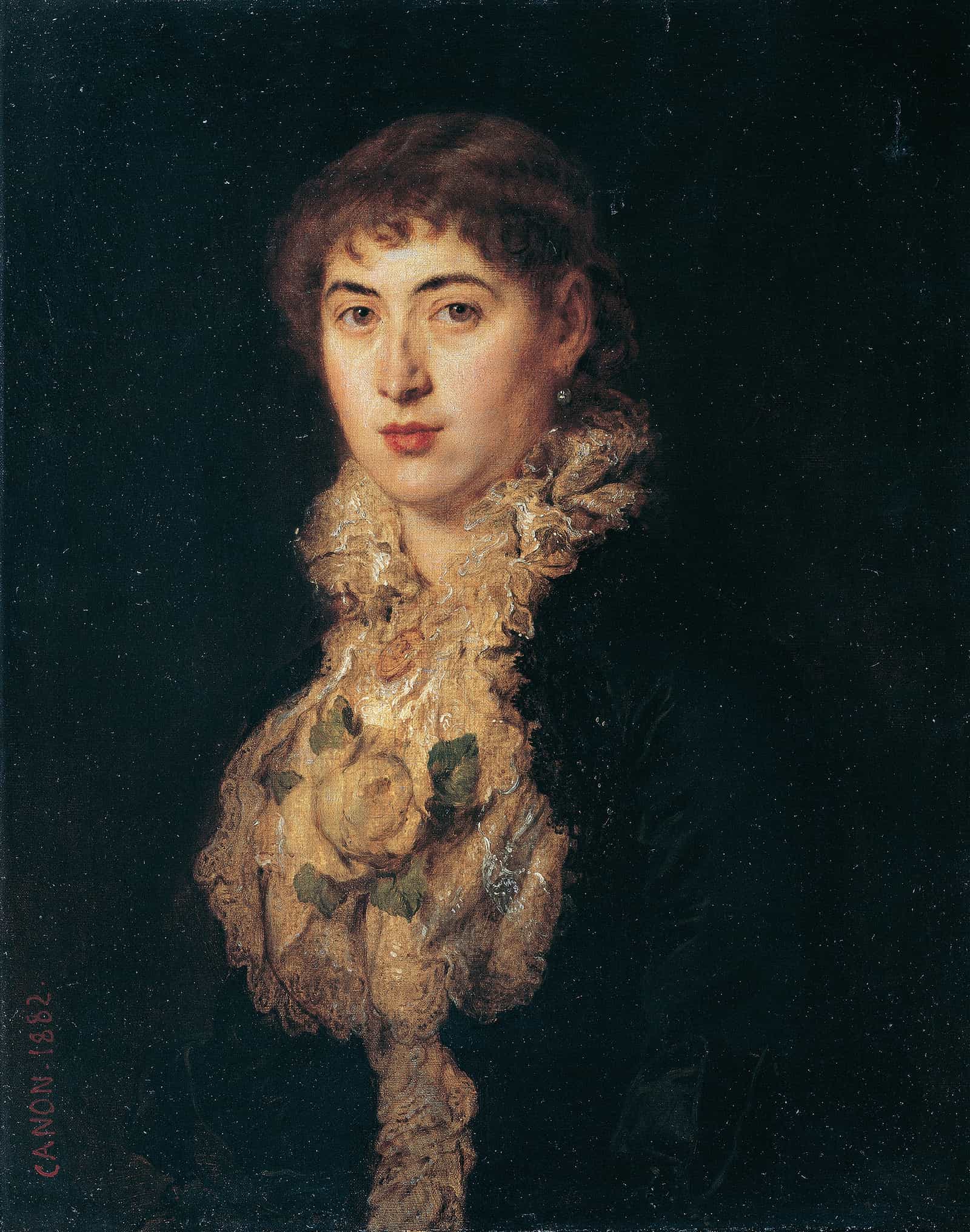 Maria Freifrau Von Zehmen by Hans Canon