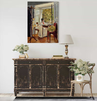 Marie Krafft Am Schreibtisch by Johann Peter Krafft