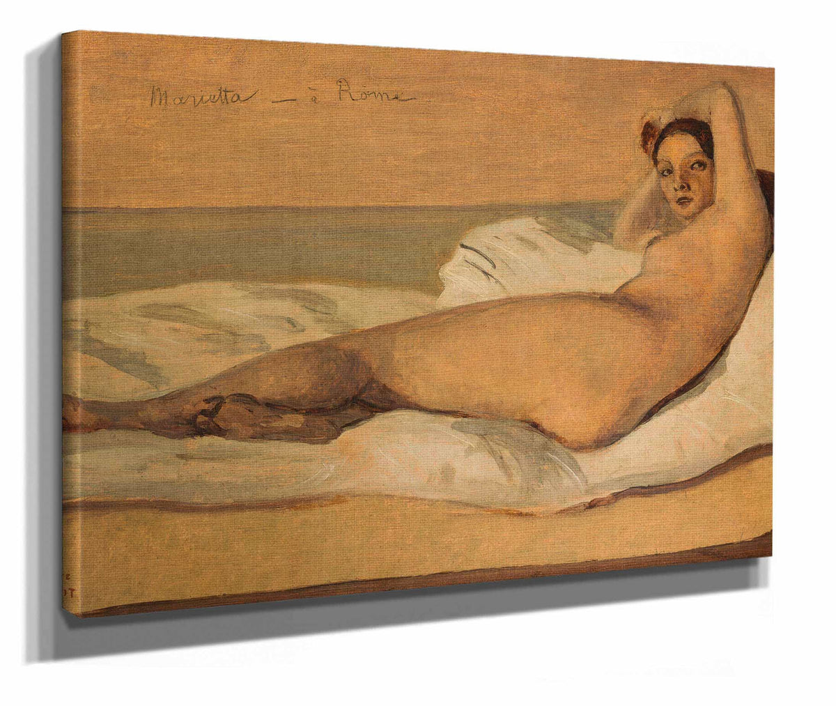 Marietta by Jean Baptiste Camille Corot