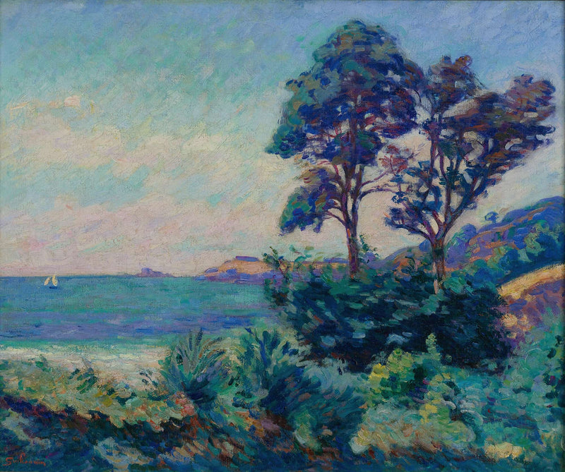 Marine A Saint Palais by Armand Guillaumin