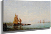 Marine Constantinople Before by Felix Ziem