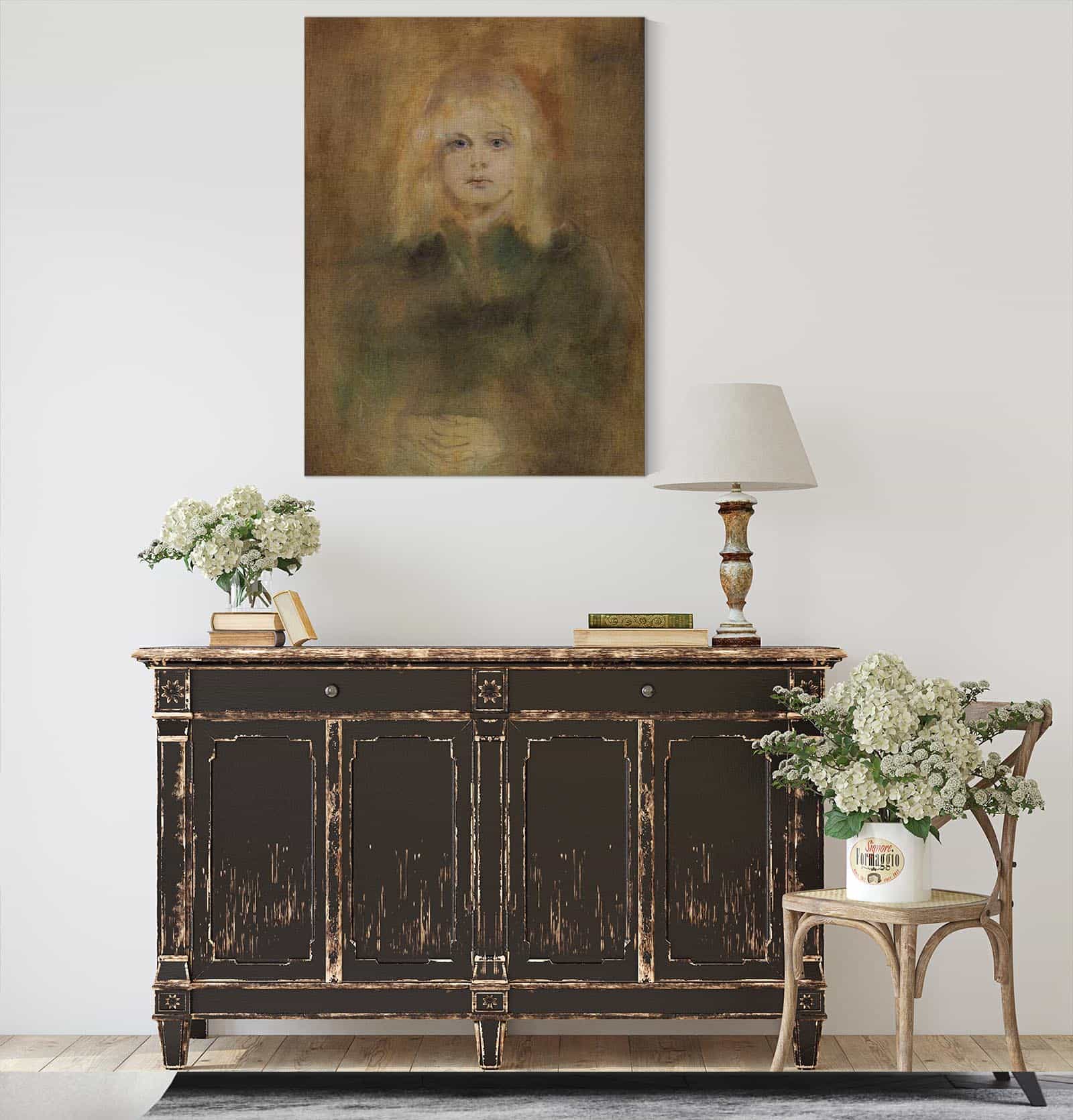 Marion Lenbach Tochter Des Kunstlers by Franz Von Lenbach