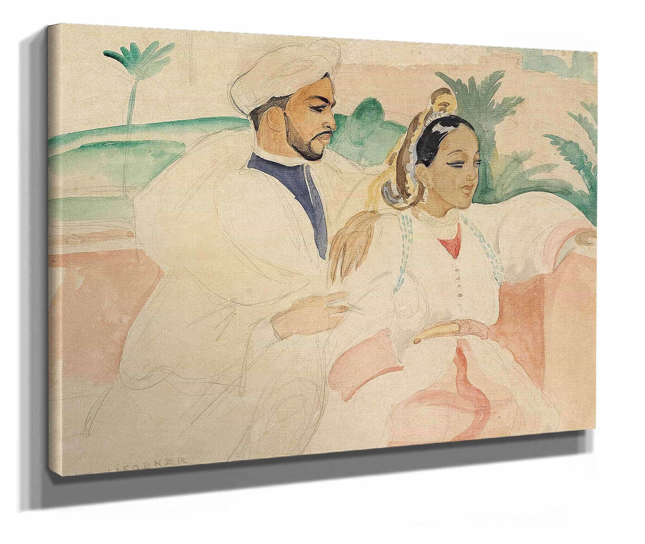 Marokkansk Par by Gerda Wegener