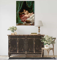 Mars And Venus Allegory Of Peace by Louis Jean Francois Lagrenee