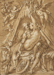 Mars And Venus by Abraham Bloemaert