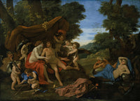 Mars And Venus by Nicolas Poussin
