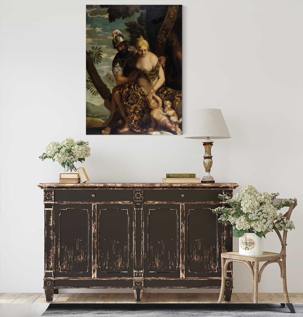 Mars And Venus by Paolo Veronese