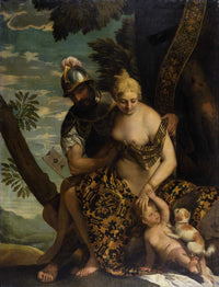 Mars And Venus by Paolo Veronese