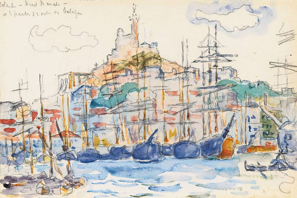 Marseilles by Paul Signac