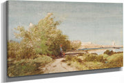 Martigues Devant La Maison De Ziem by Felix Ziem