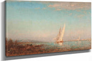 Martigues La Voile Blanche by Felix Ziem