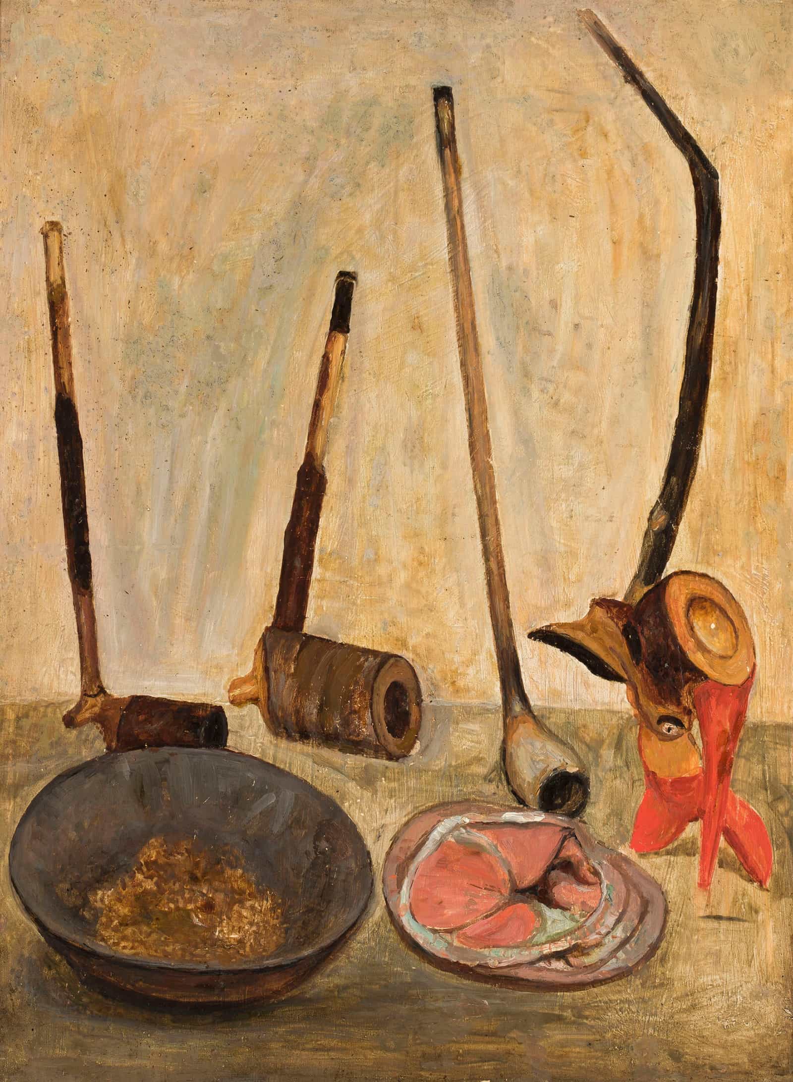 Martwa Natura Z Fajkami by Tadeusz Makowski