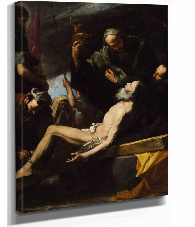 Martyrdom Of Saint Andrew by Jusepe De Ribera