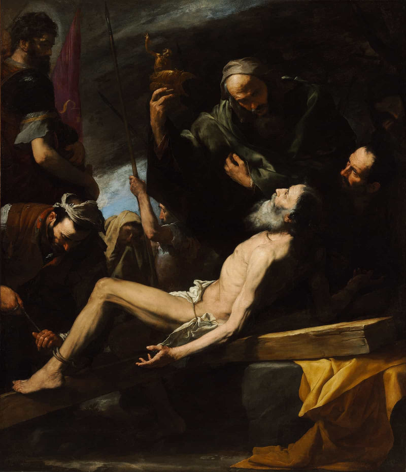 Martyrdom Of Saint Andrew by Jusepe De Ribera