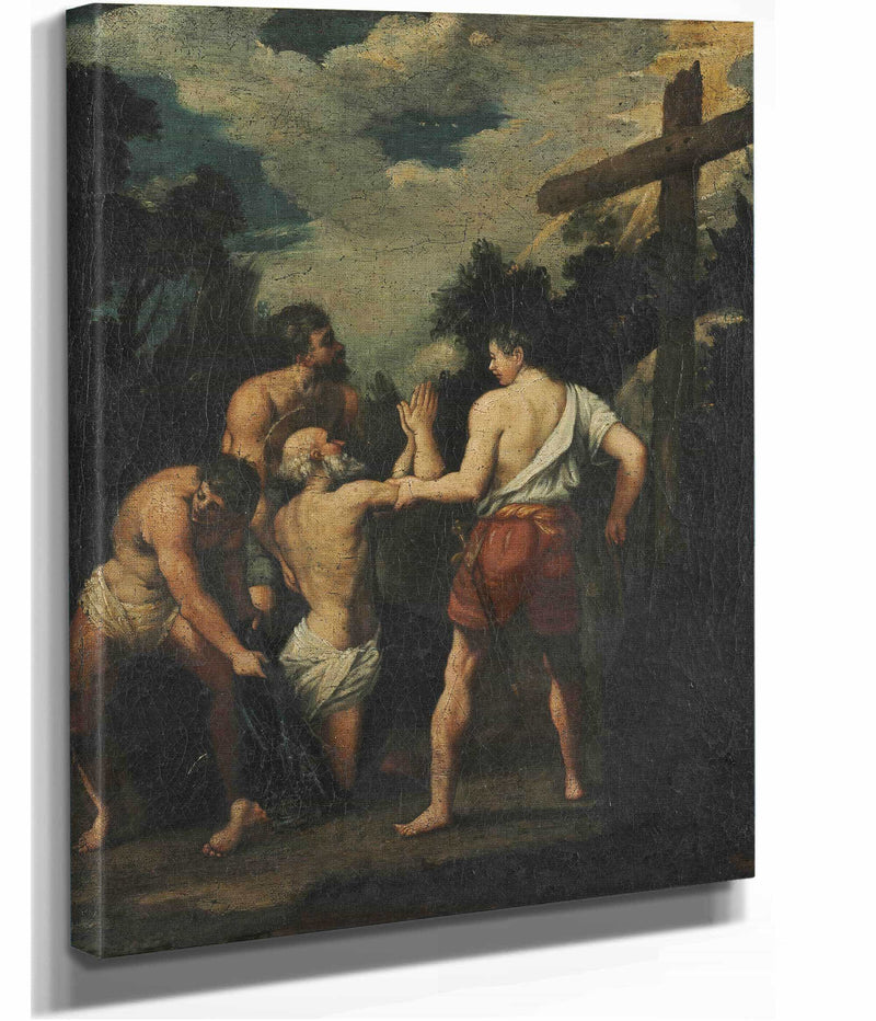 Martyrdom Of Saint Andrew S by Guido Reni