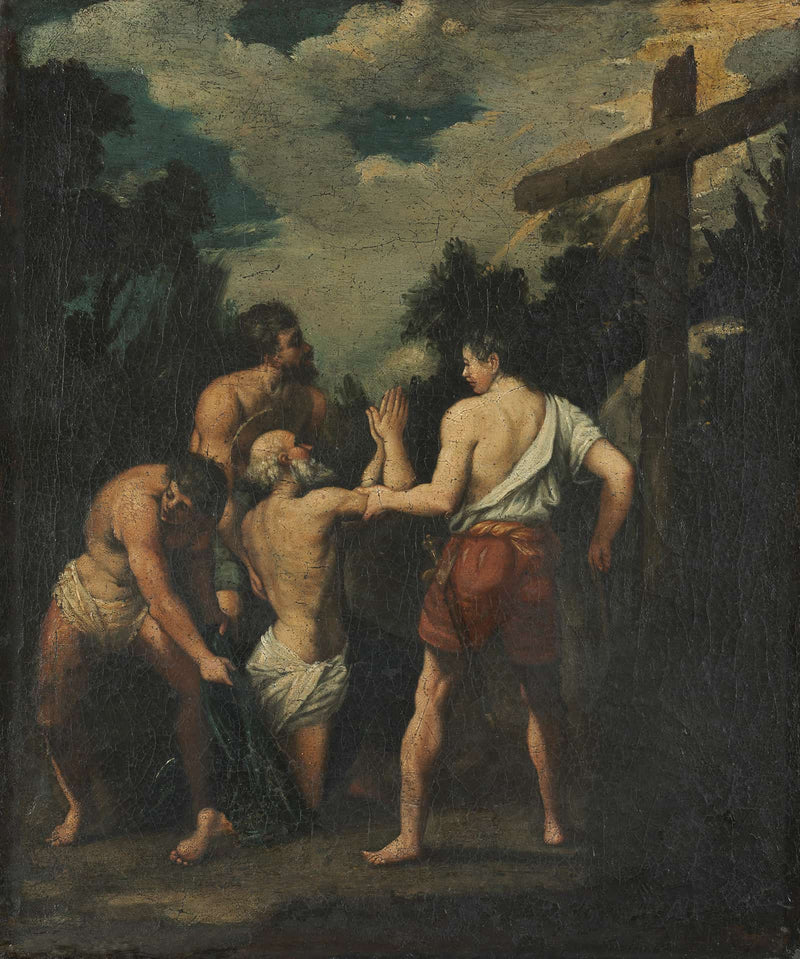 Martyrdom Of Saint Andrew S by Guido Reni